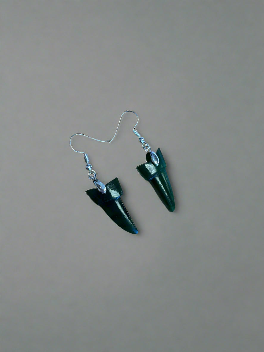 Jade Mako Earrings