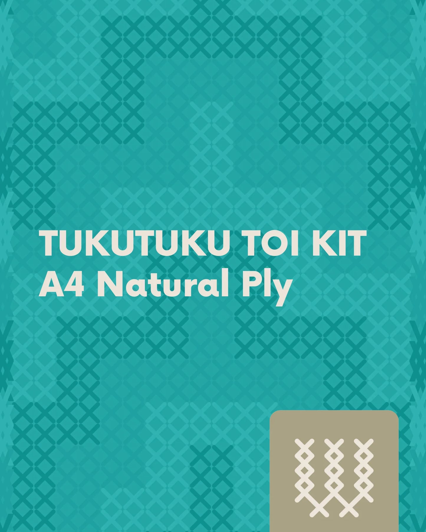Tukutuku Toi Kit A4 - Hinekōrako