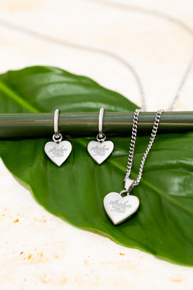 Aroha Nui Necklace - Silver