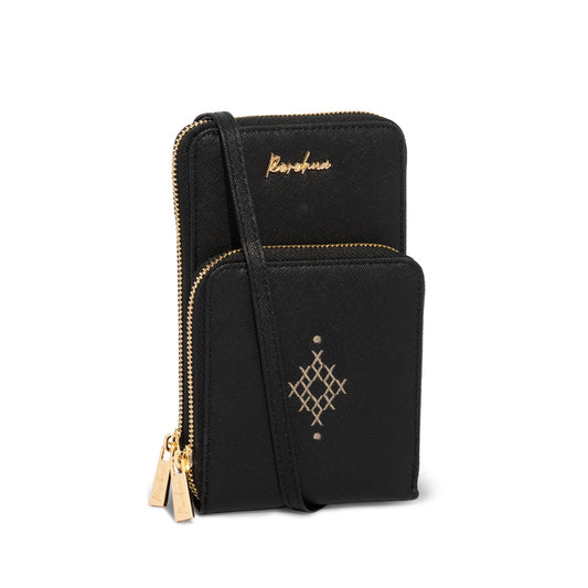 Puāwai Phone Bag - Pāngo Black