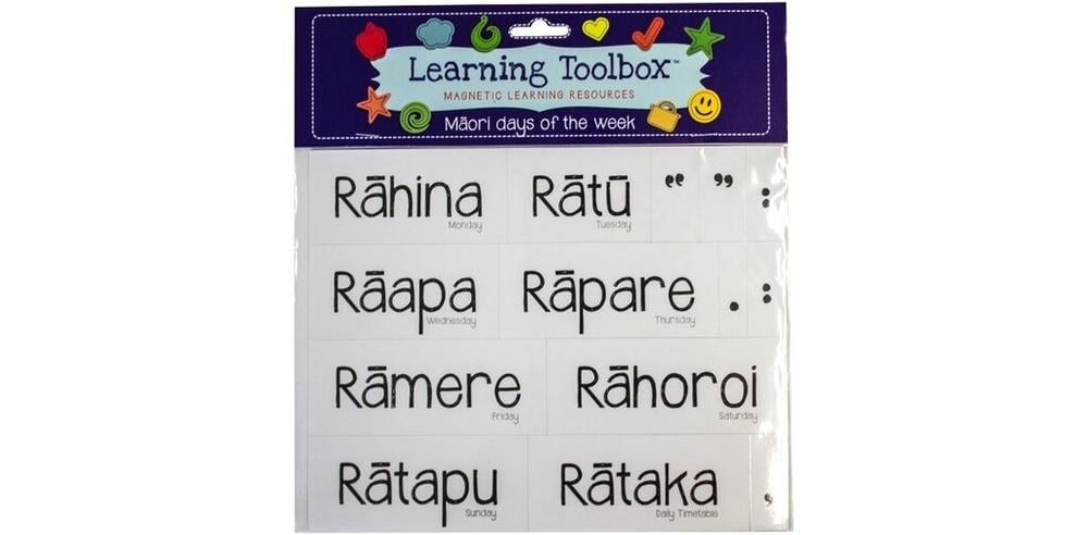 Days of the week - Māori