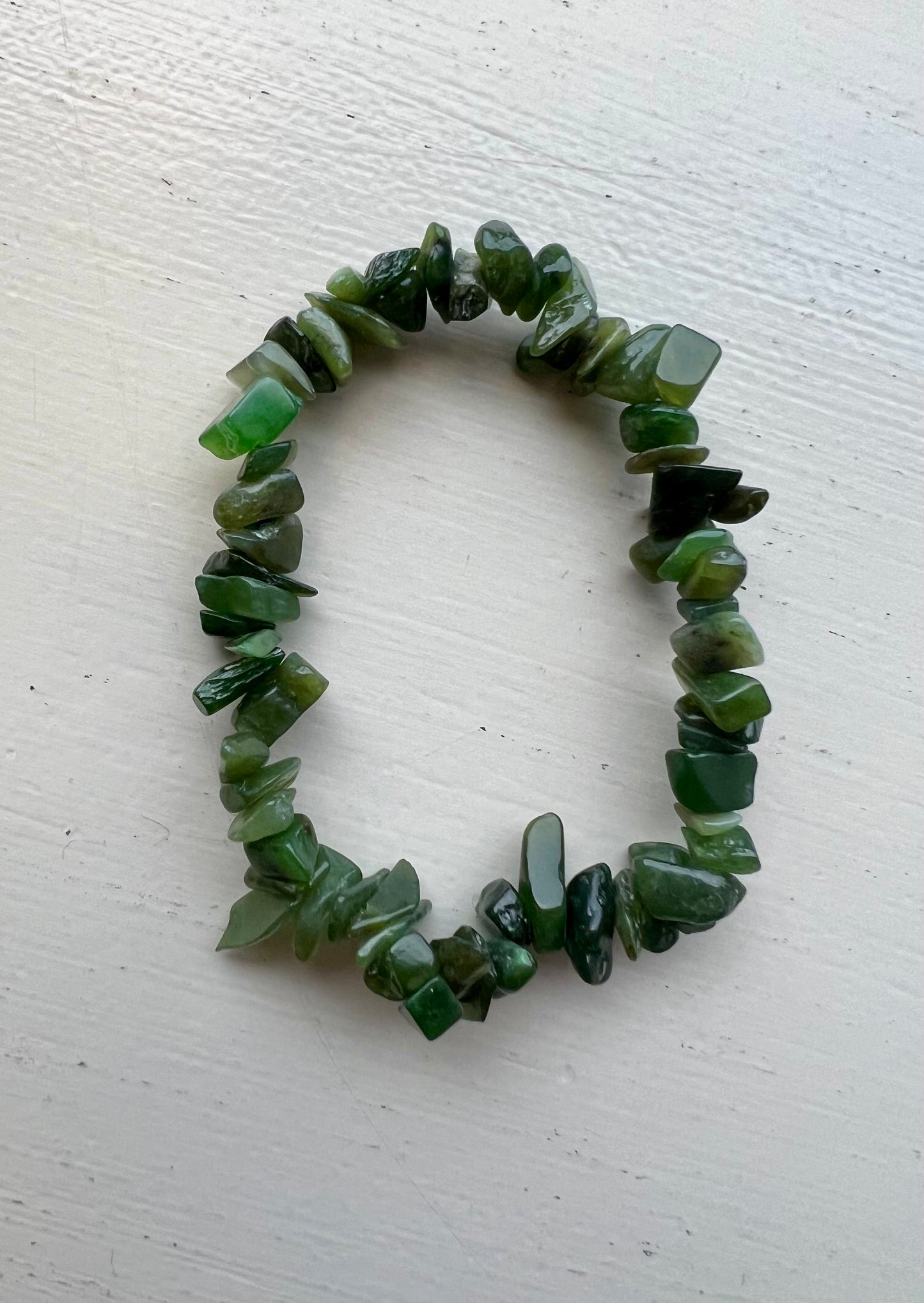 Jade Chip Bracelet