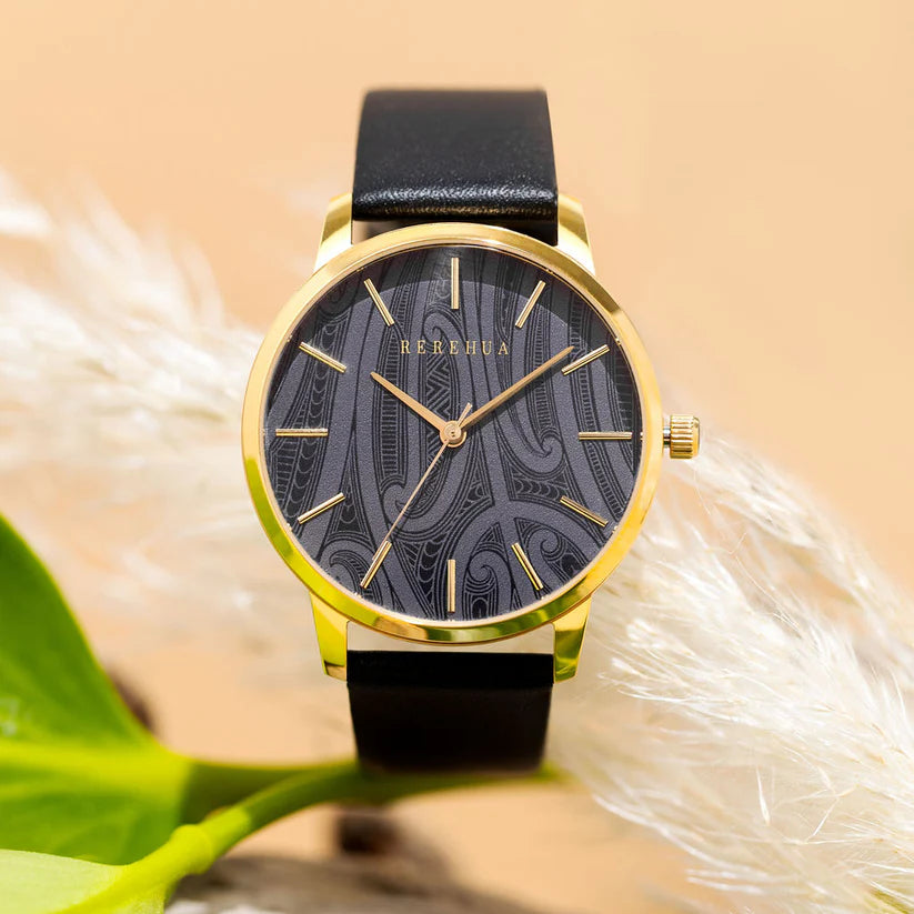 Awaiti River Watch - Gold Black
