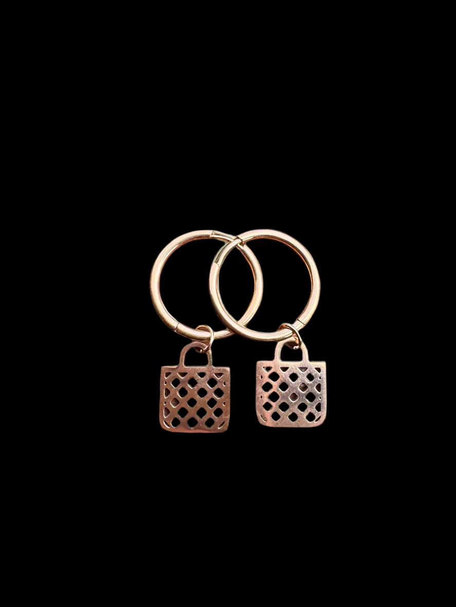 Kete Hoops - Rose Gold