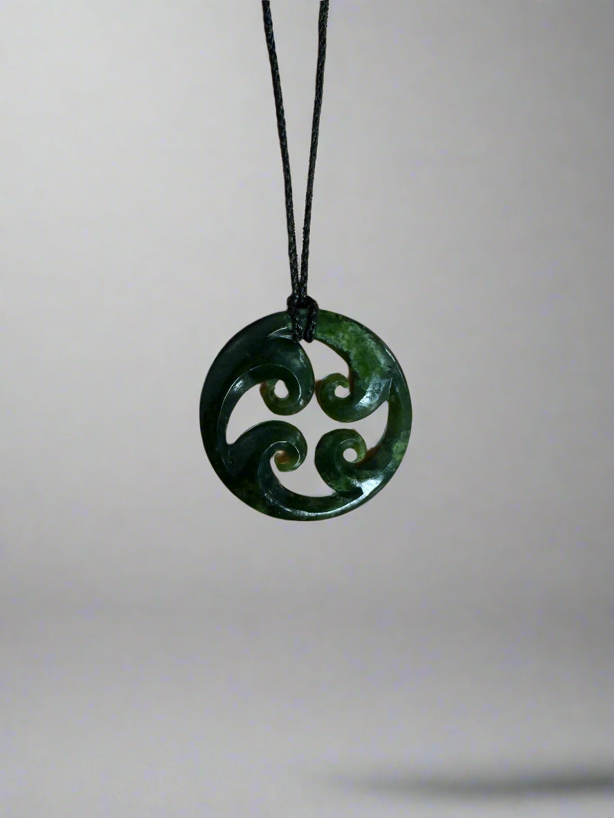 Jade Koru Pendant