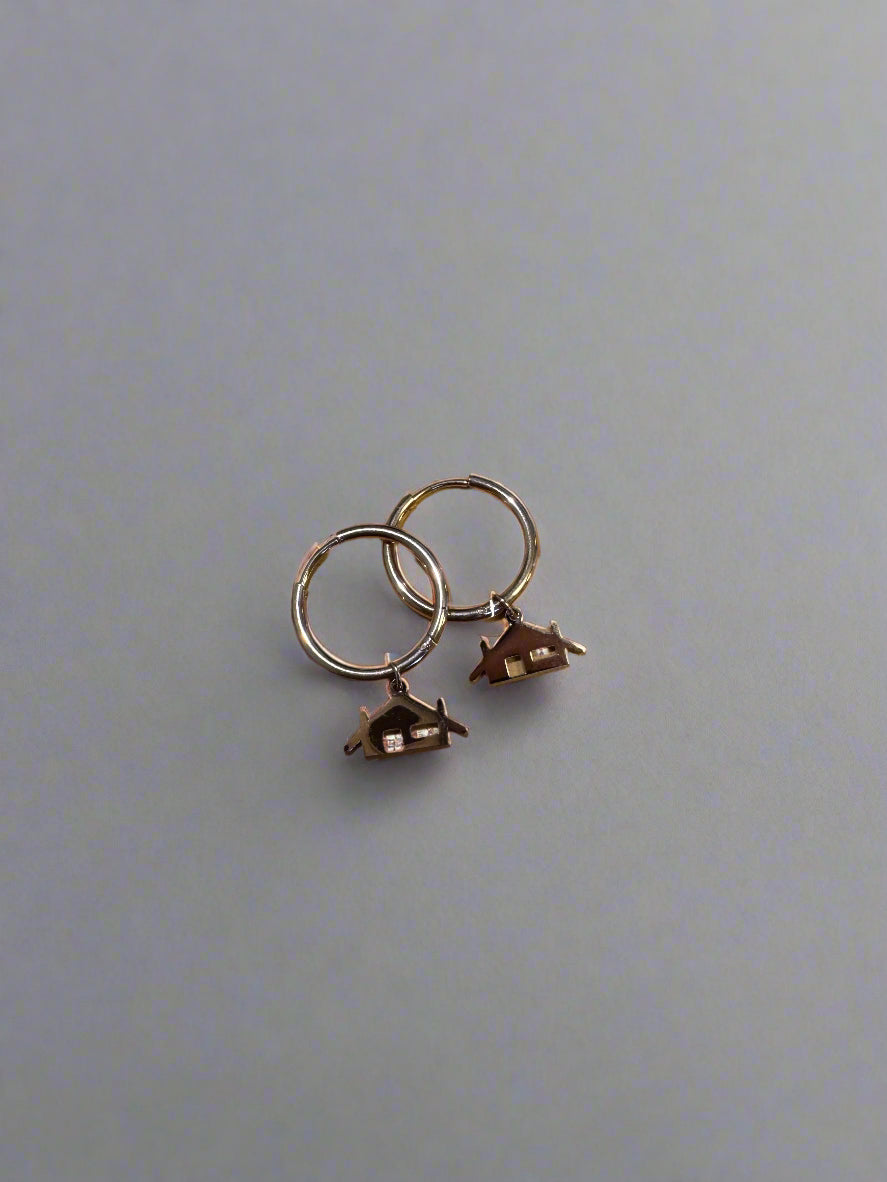 Rangiahua Hoops - Rose Gold