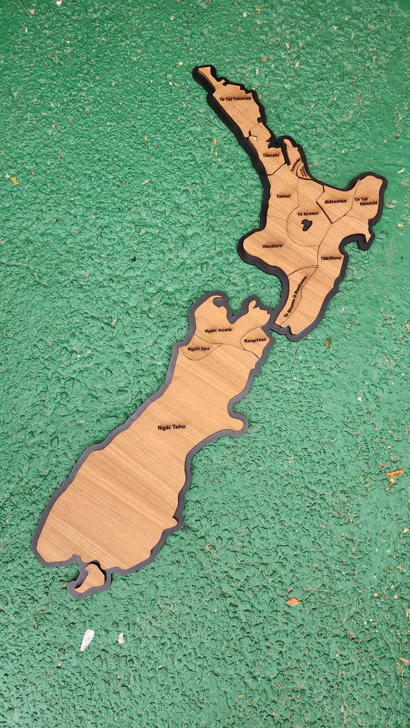 Layered Iwi Map