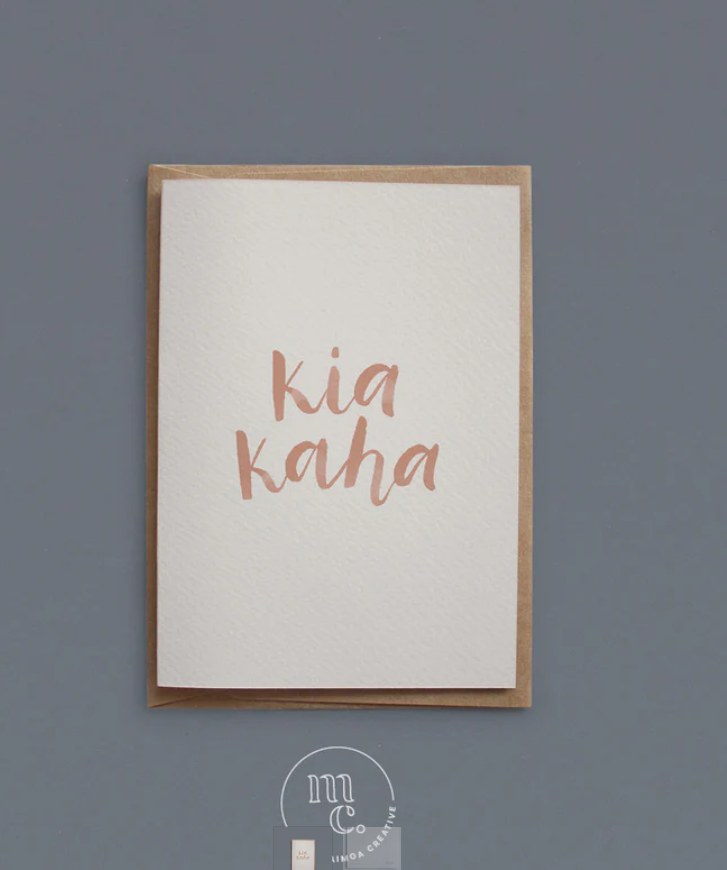 Kia Kaha - Card