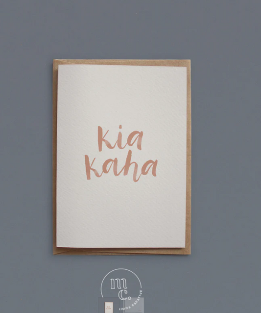 Kia Kaha - Card