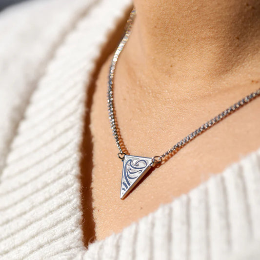 Tapatoru Necklace - Silver