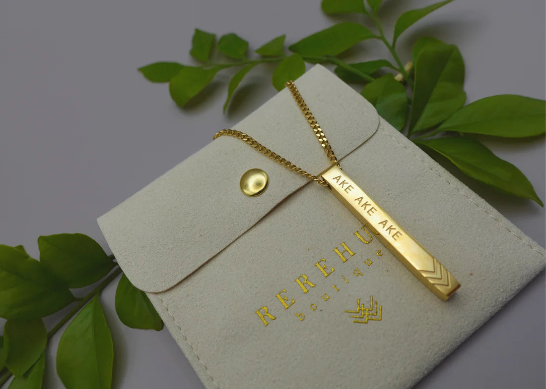 Ake Ake Ake Necklace - Gold