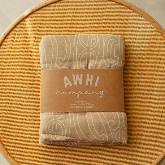 Manaaki - Muslin wrap (Onepū)
