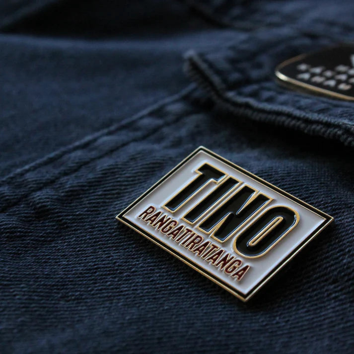 Tino Rangatiratanga BLACK Enamel Pin