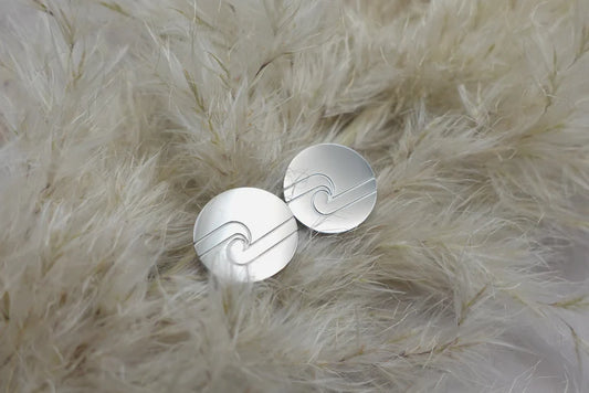 Tino studs - Silver 12mm