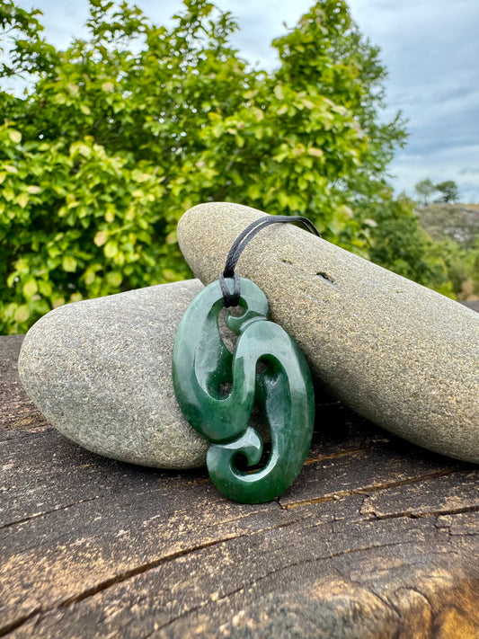 Jade Pendant - Koru