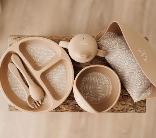 Essentials Feeding Set - Tan
