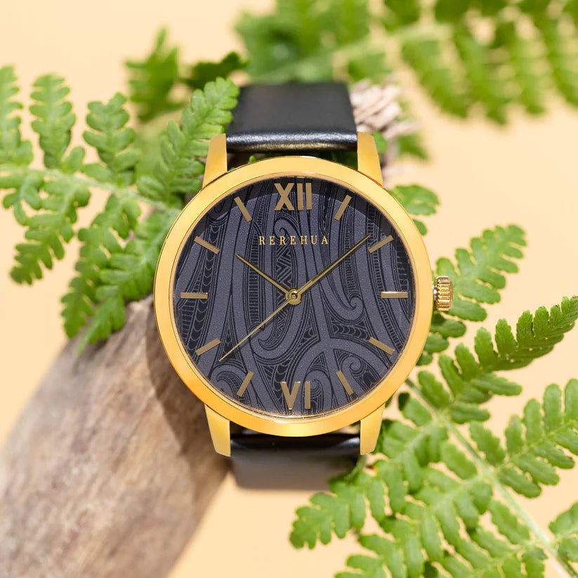 Awanui Watch - 42mm Black