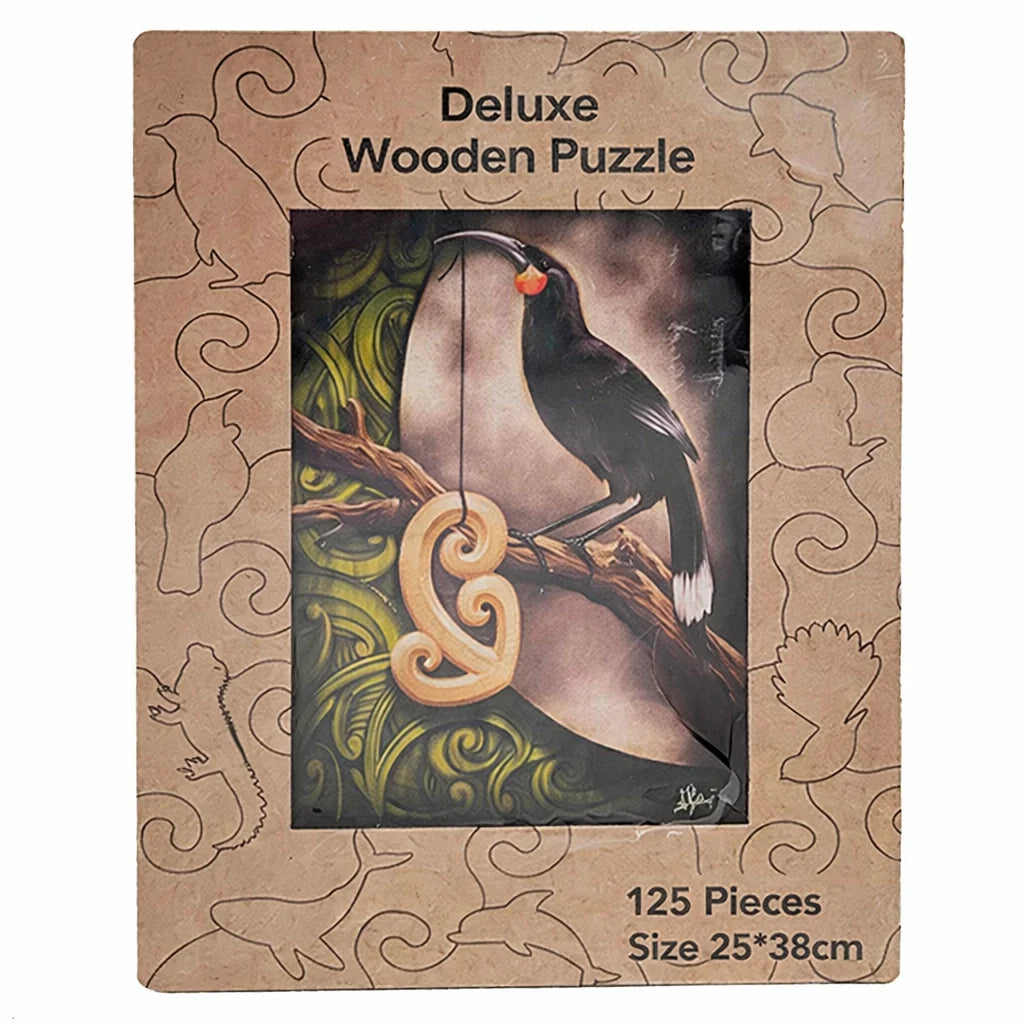 Wooden Puzzle - Te Huia