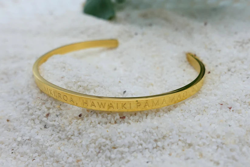 Cuff Bracelet - Hawaiki Gold