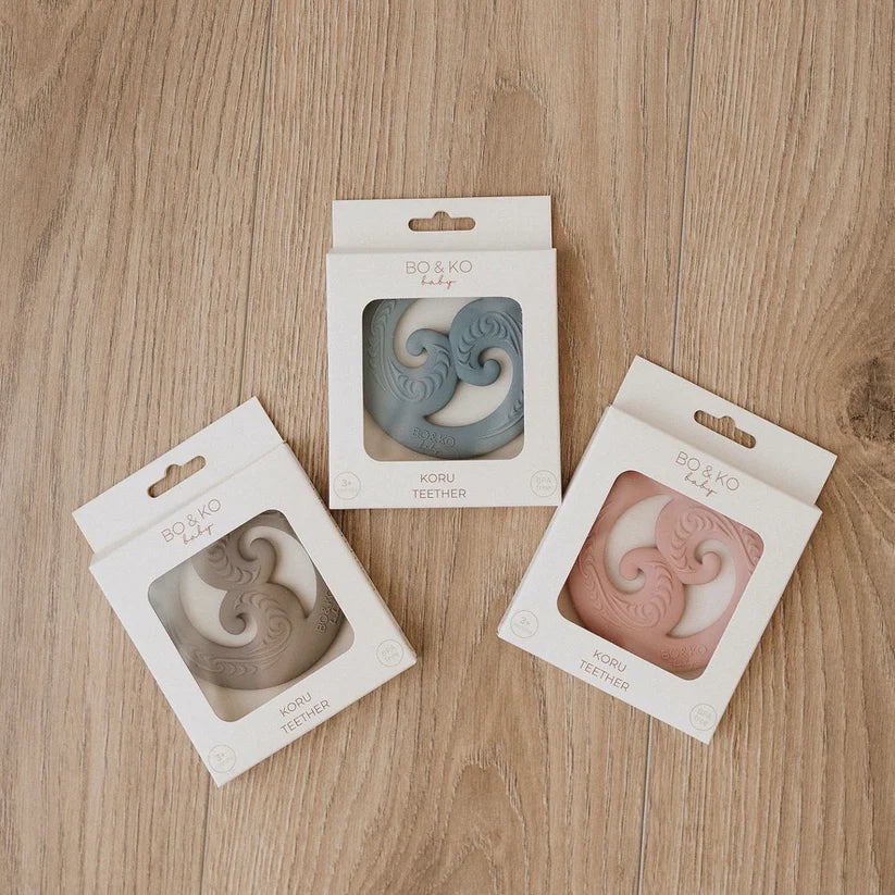 Koru Teether - Blue