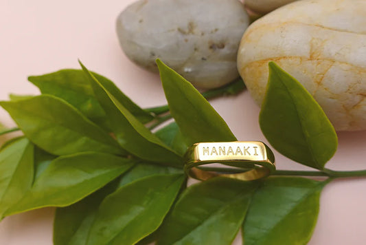 Manaaki Ring - Gold