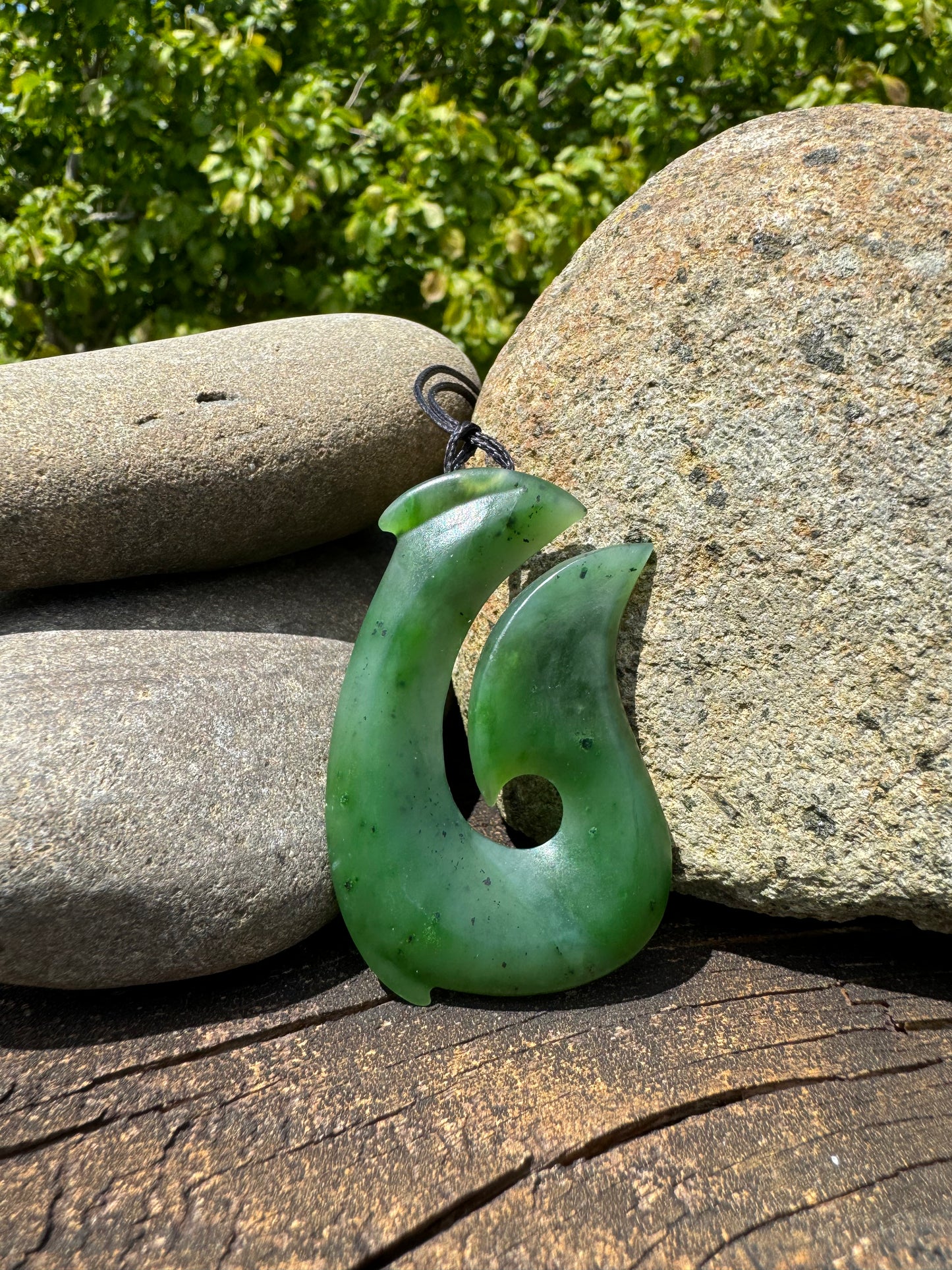 Hei Matau Pendant - Jade