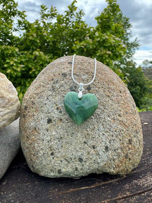 Jade Heart Pendant