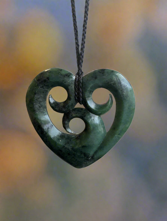 Jade Heart - 3 Koru XL