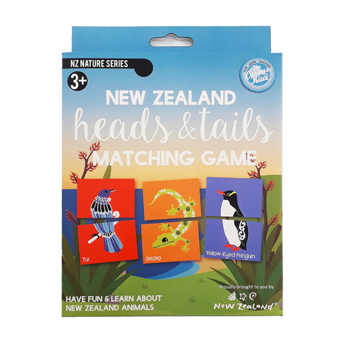 NZ Heads & Tails matching game