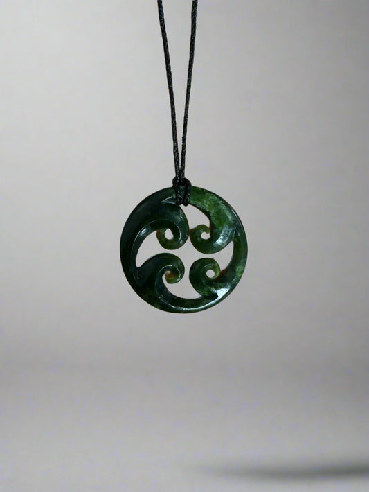 Jade Koru Pendant