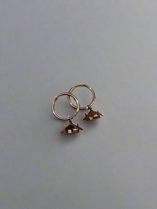 Rangiahua Hoops - Rose Gold