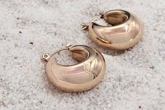 Ika Hoops - Rose Gold