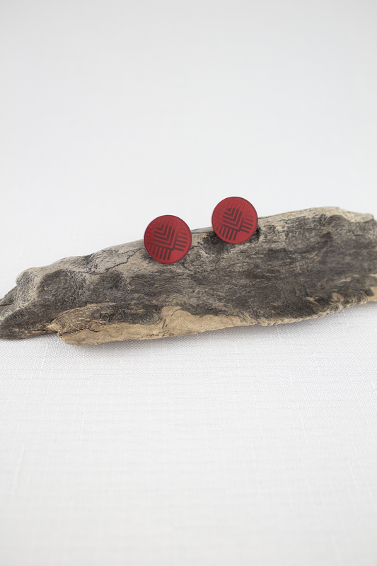 Studs - Kaokao Red Design