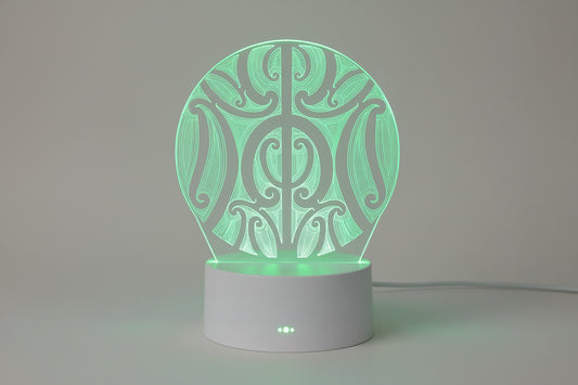 LED Night Light - Kowhaiwhai Design