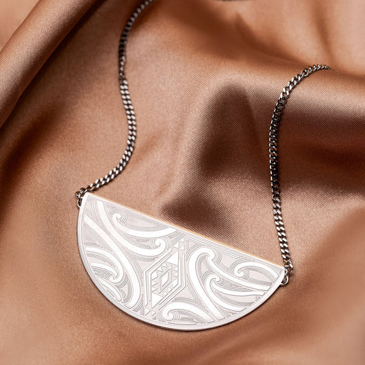 Manawa Necklace - Silver