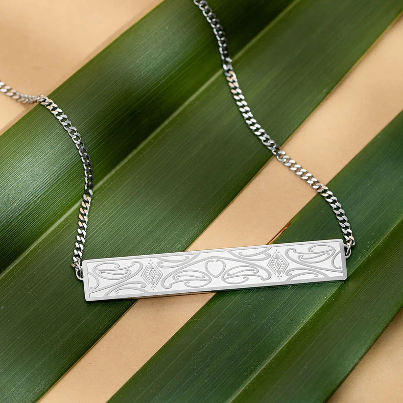 Manawa Roa Necklace - Silver
