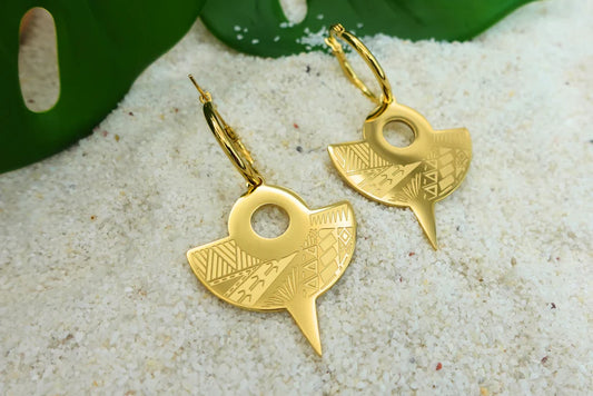 Manu Earrings - Gold