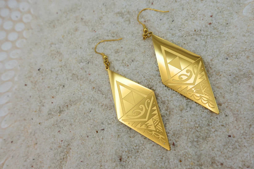 Maui Earrings - Gold