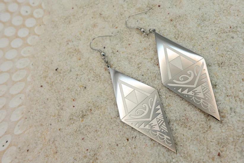 Maui Earrings - Silver