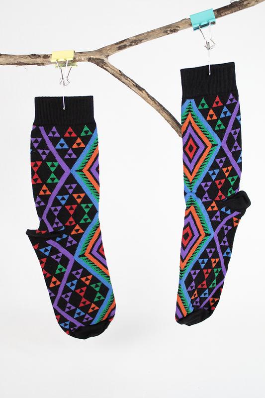 Unisex Socks - Niho Design Rainbow