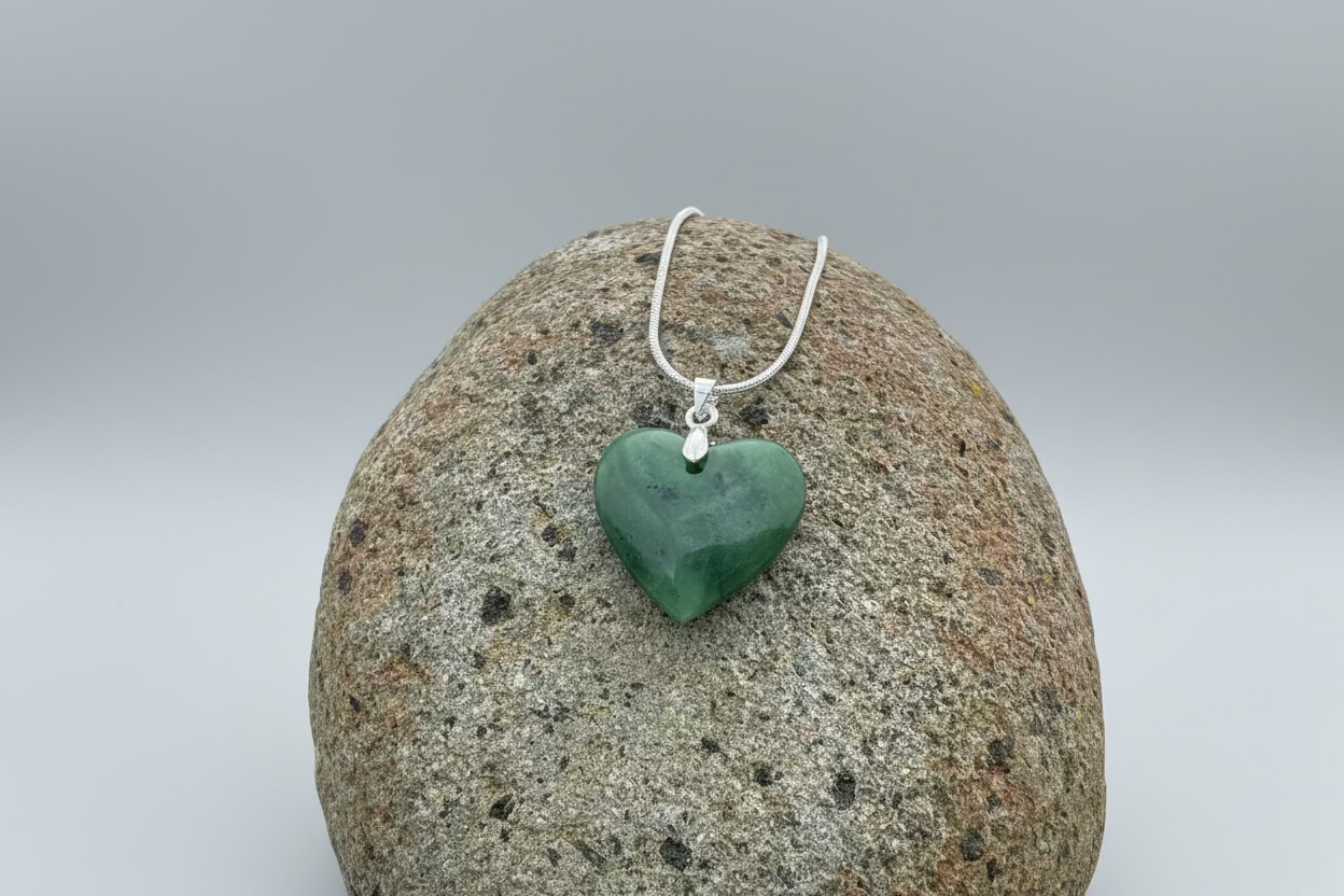 Pounamu Heart Pendant