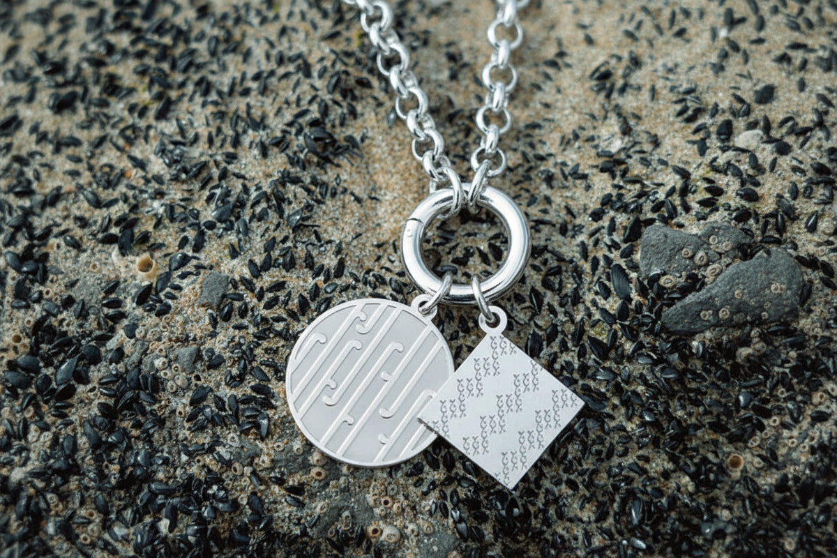 Rangimārie Charm Necklace - Silver