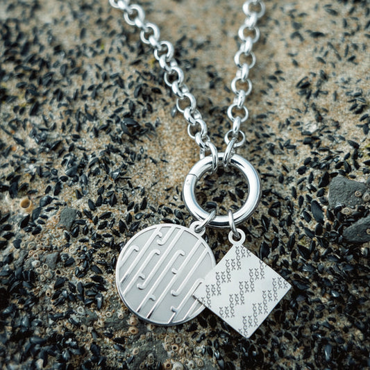 Rangimārie Charm Necklace - Silver