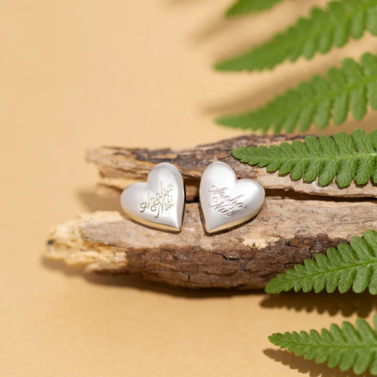 Aroha Nui Studs - Silver