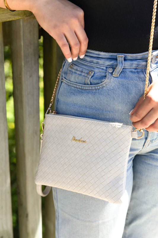 Kete Clutch - Cream