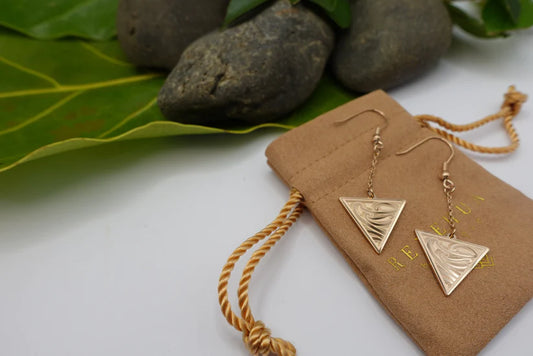 Tapatoru Drop earrings - Rose Gold