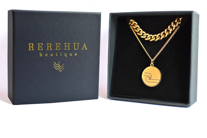 Tino Two Chains Necklace - Gold