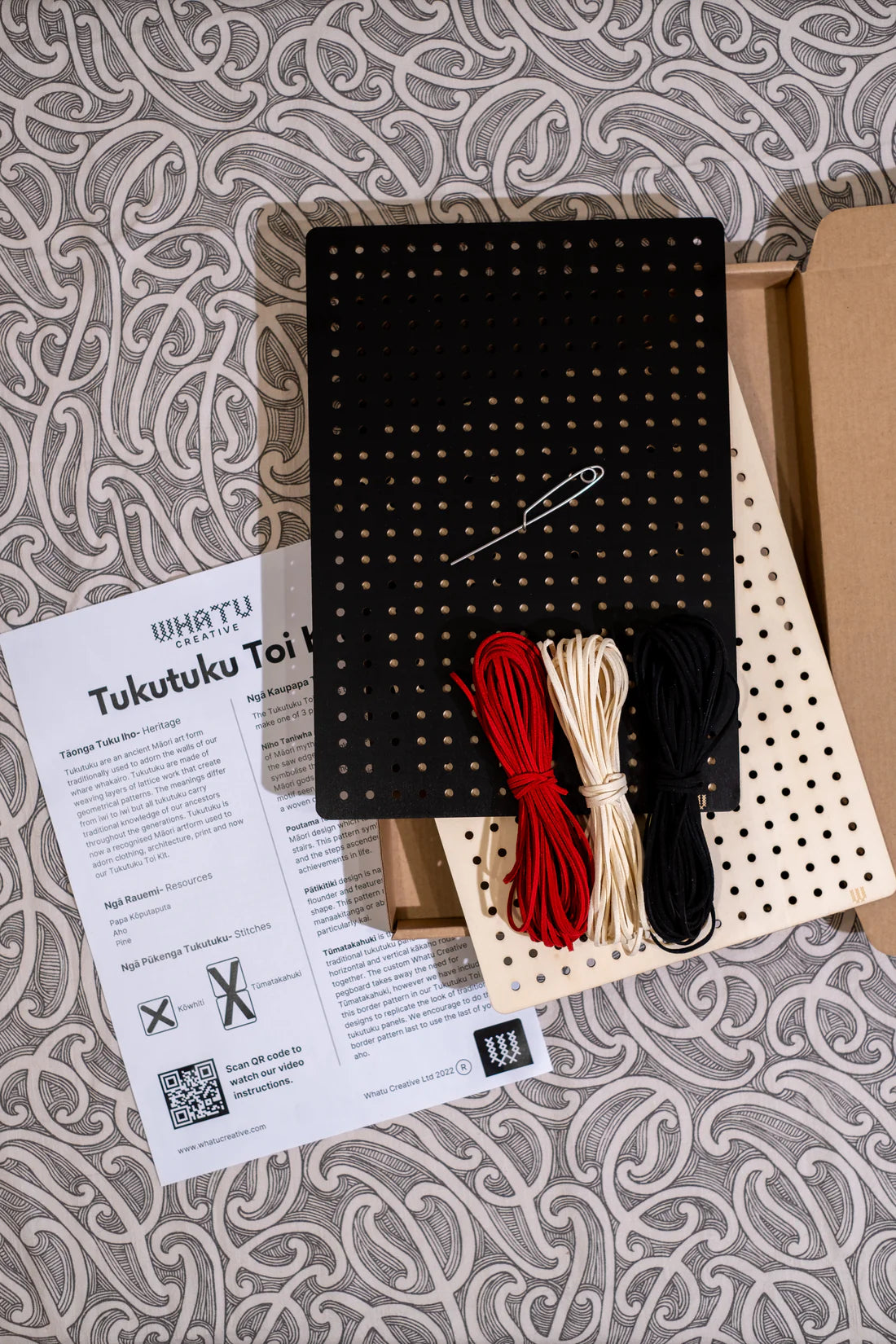Tukutuku Toi Kit A4 - Te Ao Mārama
