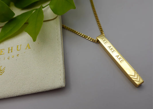 Ake Ake Ake Necklace - Gold