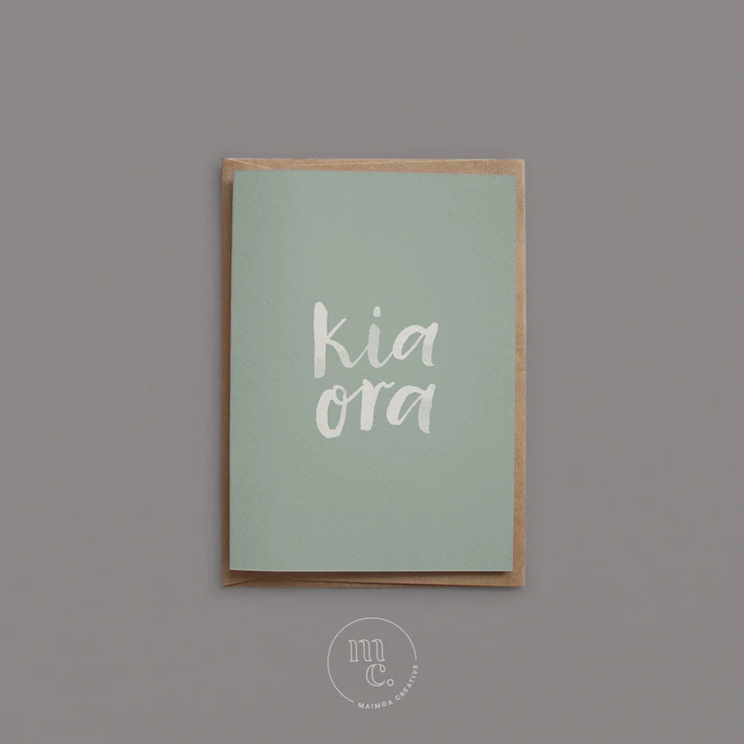 Kia ora - Greeting card